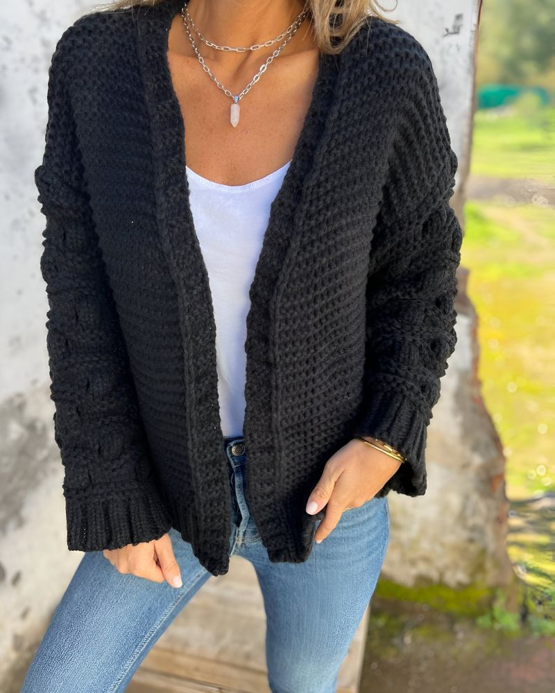 Aimee - Elegant Long Sleeve Cardigan