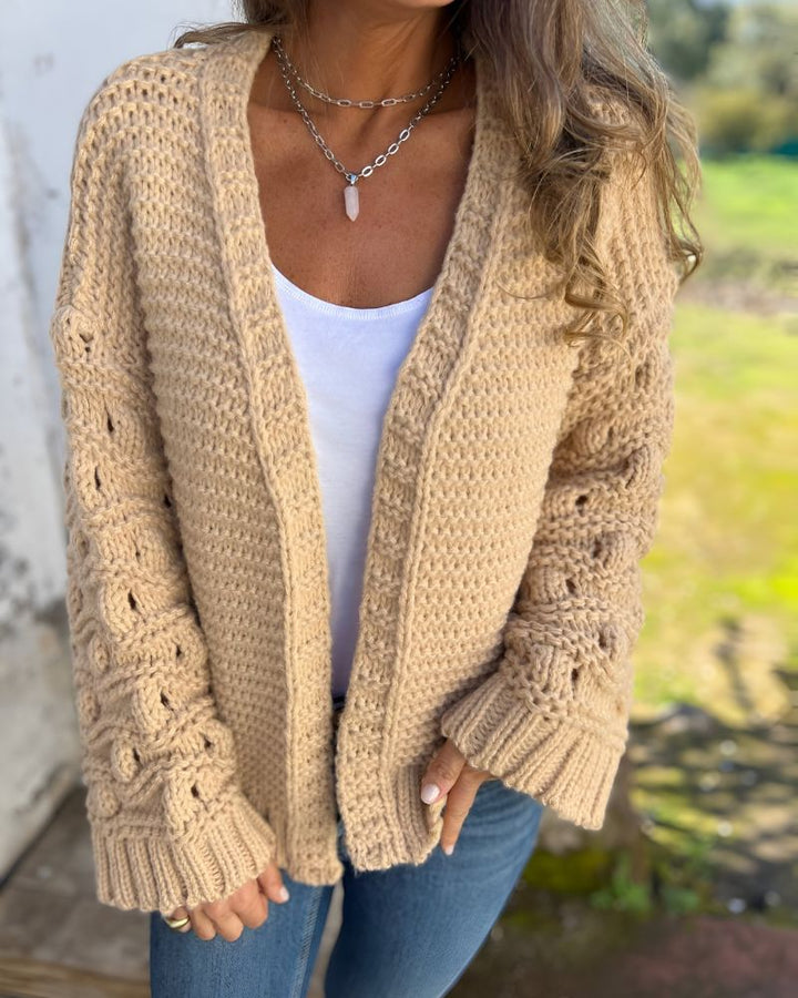 Aimee - Elegant Long Sleeve Cardigan