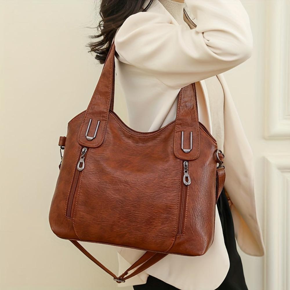 Aurora Retro Tote Shoulder Bag