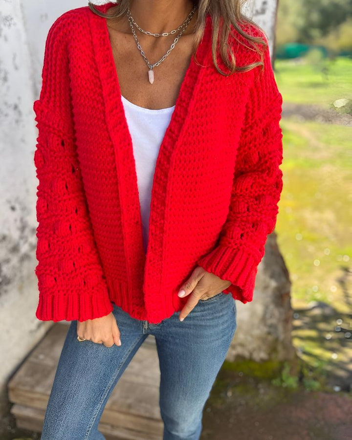 Aimee - Elegant Long Sleeve Cardigan