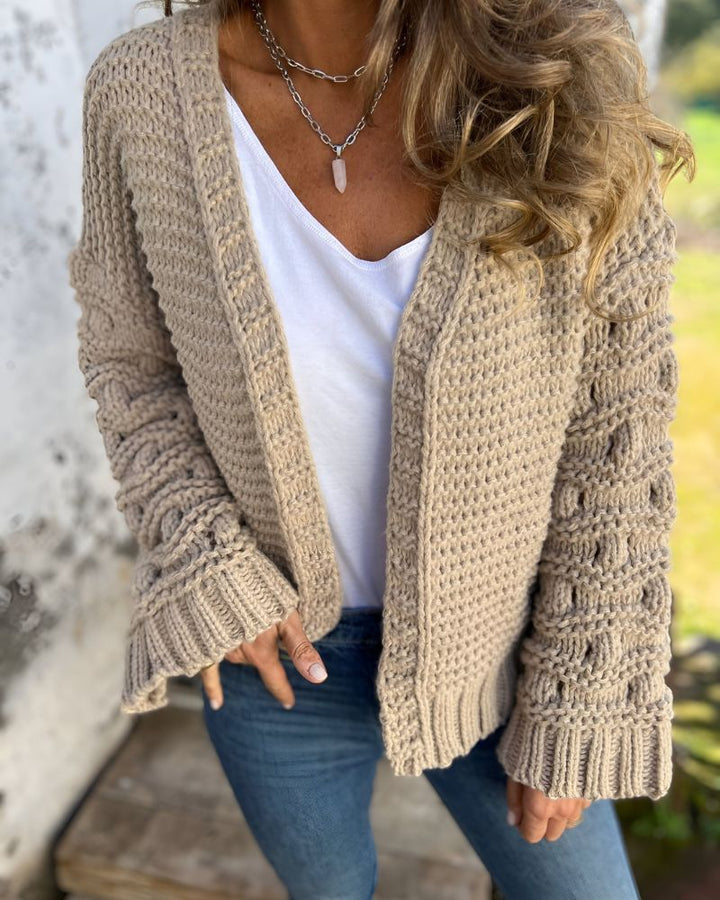 Aimee - Elegant Long Sleeve Cardigan