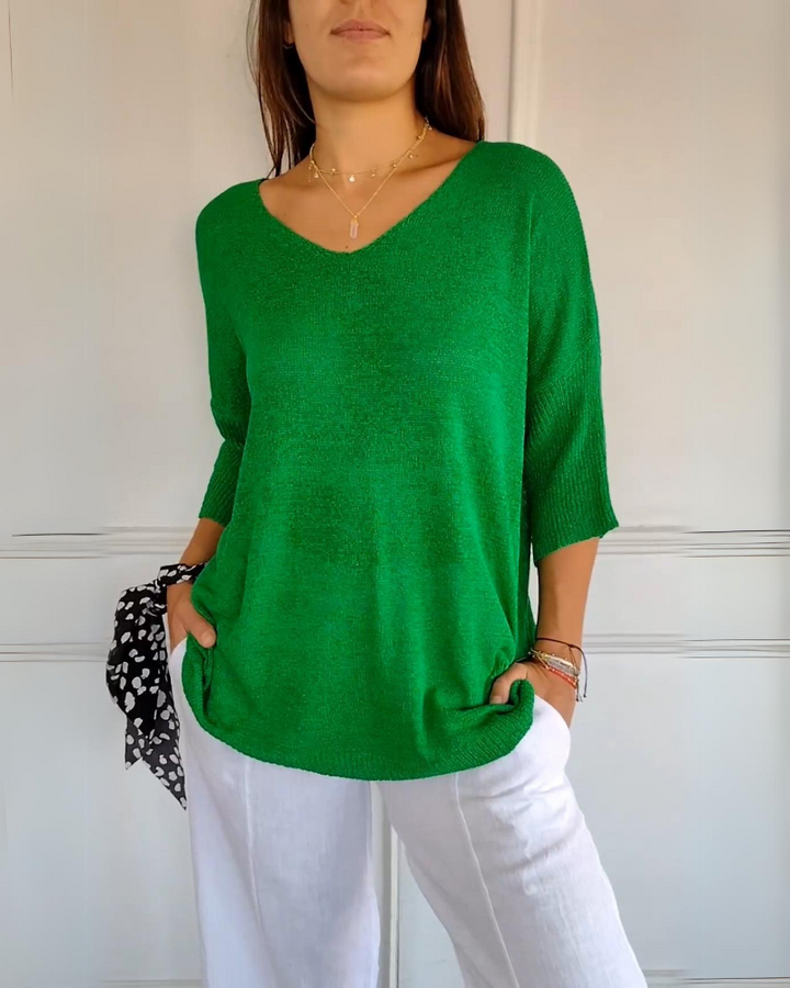 Celia - Breathable Cotton Top