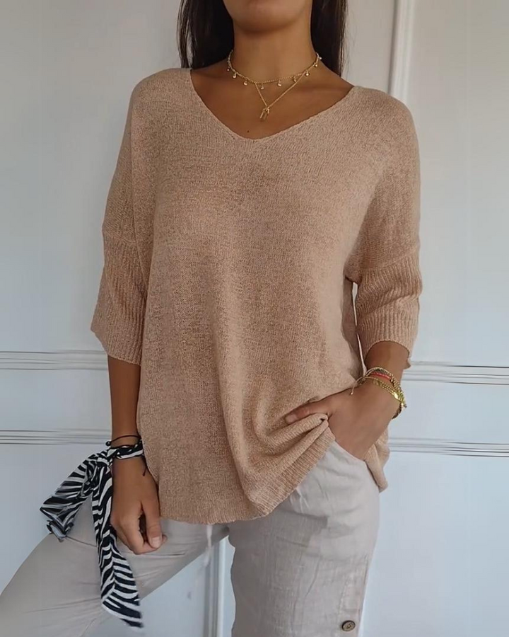 Celia - Breathable Cotton Top