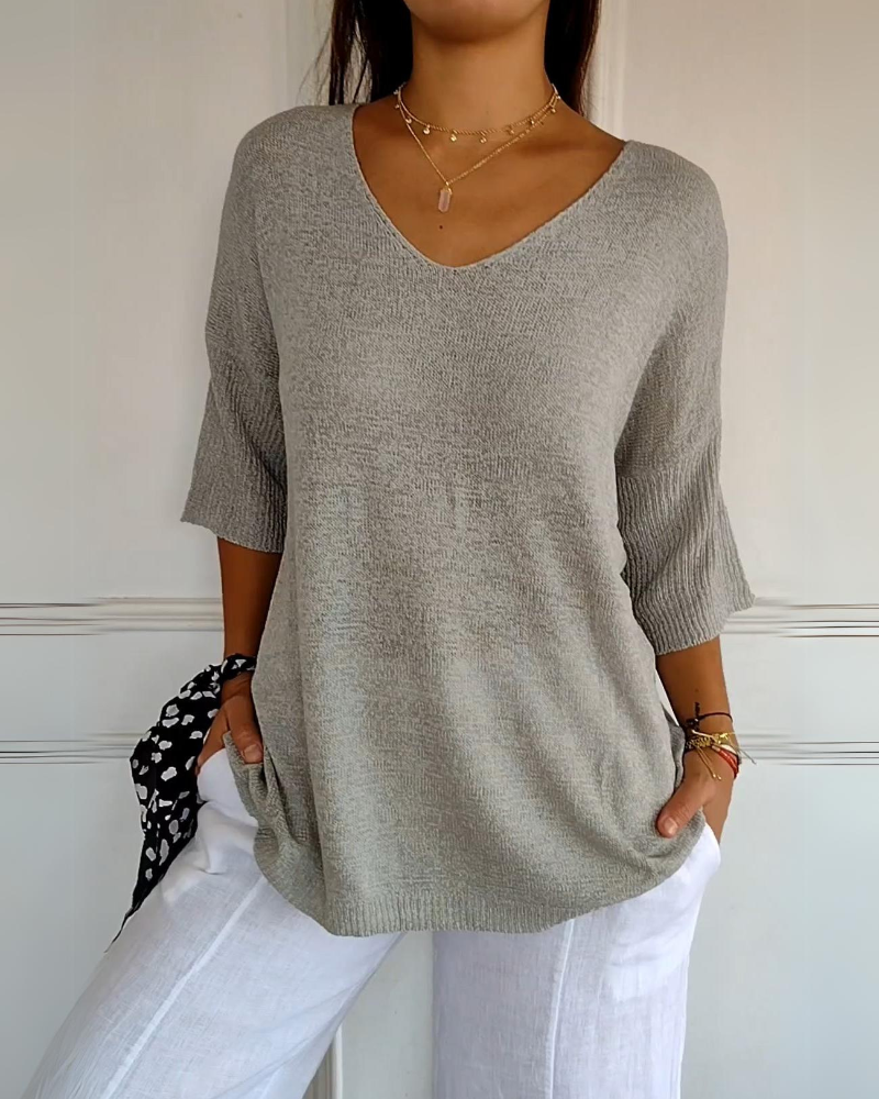 Celia - Breathable Cotton Top