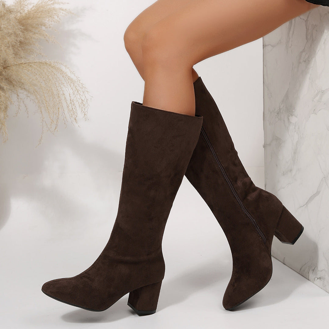 Lorraine - Wide Calf Orthopedic High Boots