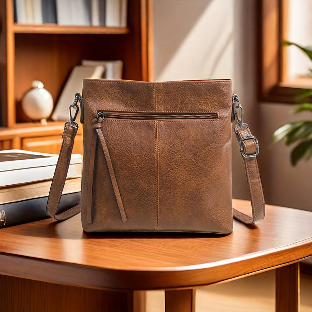 Bianca Retro Square Crossbody Bag