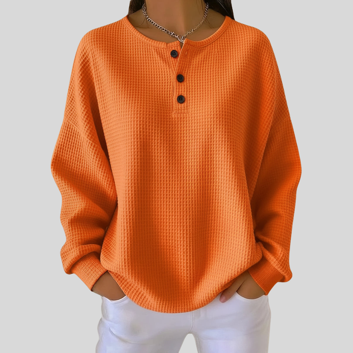 Eva | Casual sweatshirt with collar