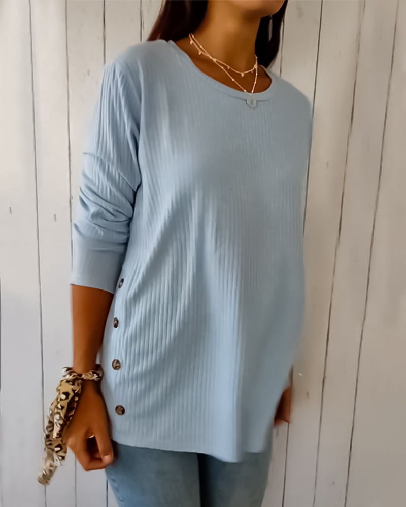 Carolina -  Comfortable Crewneck Top