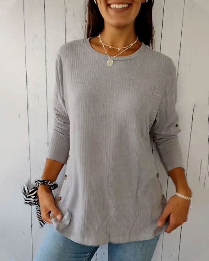Carolina -  Comfortable Crewneck Top