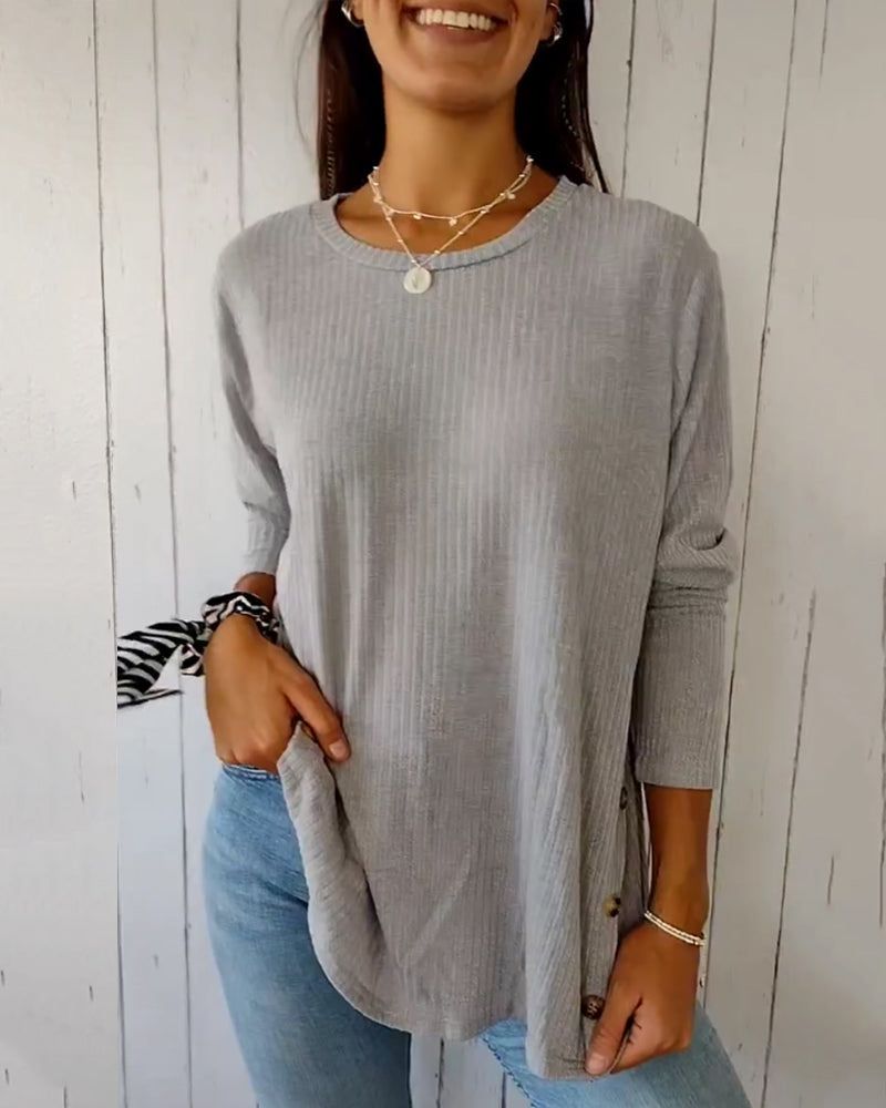 Carolina -  Comfortable Crewneck Top