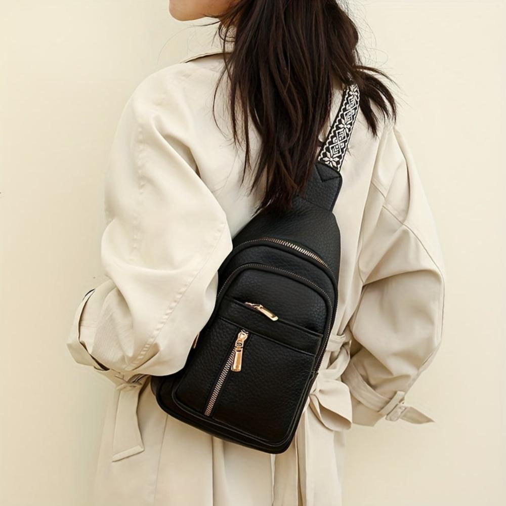 Elara Vintage Chest Crossbody Bag