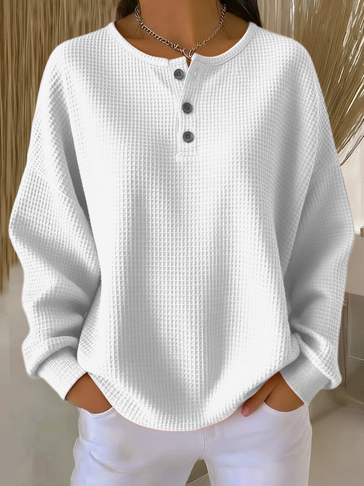 Eva | Casual sweatshirt with collar