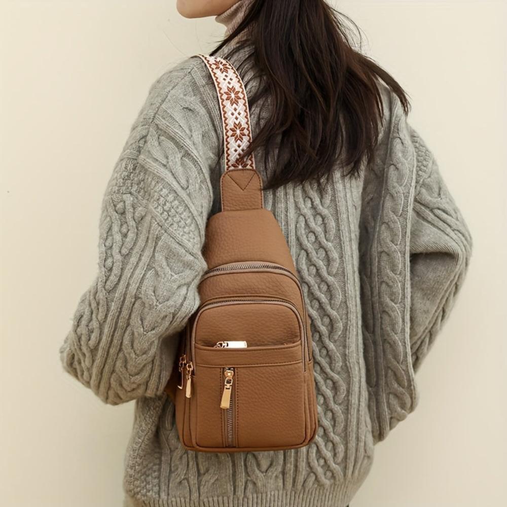 Elara Vintage Chest Crossbody Bag