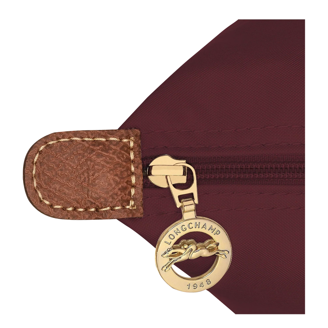 Velora - Large Le Pliage Tote, Burgundy