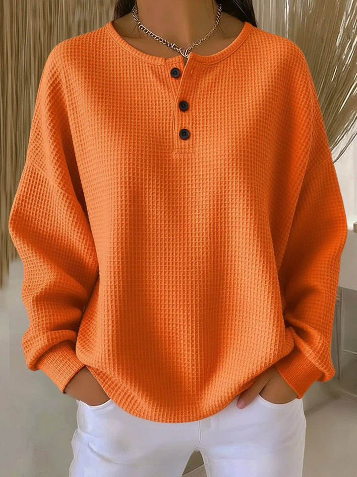 Eva | Casual sweatshirt with collar