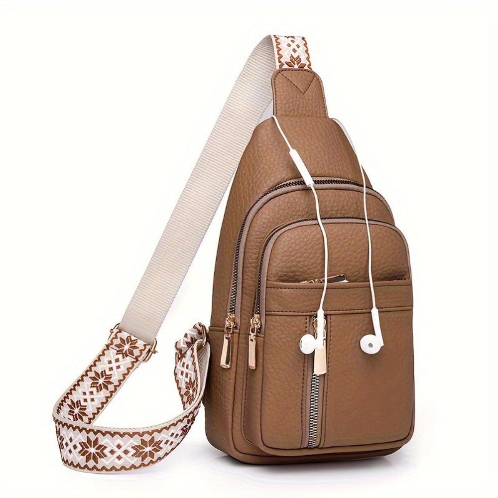 Elara Vintage Chest Crossbody Bag