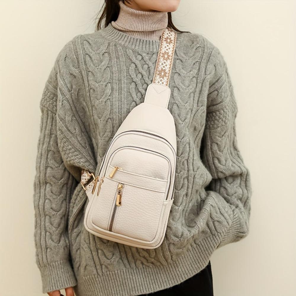 Elara Vintage Chest Crossbody Bag
